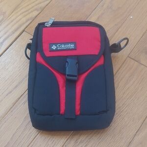 Columbia Red and Black Belt  Bag